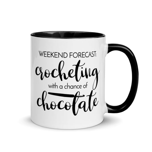 Weekend Forecast: Crochet with a Chance of Chocolate - Ceramic Mug